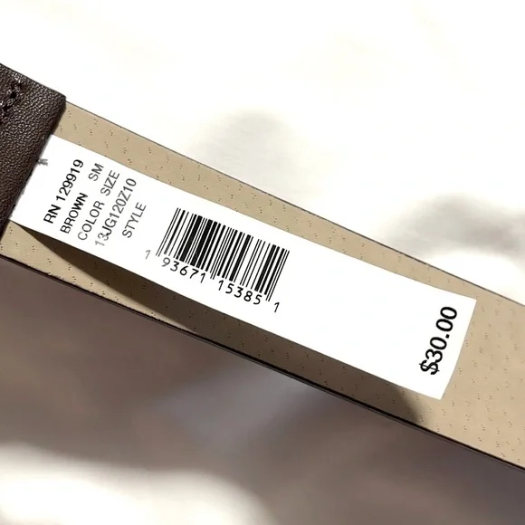 Jessica Simpson Studded Brown Belt - Picture 10 of 10